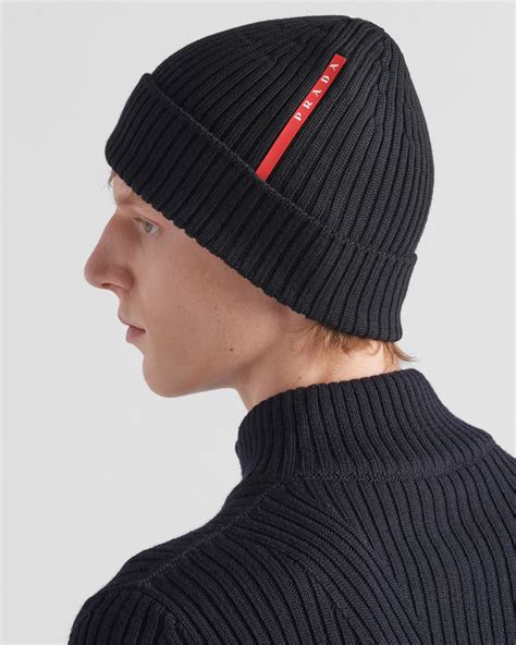 prada beanies|prada wool beanie.